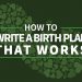 What to Put in your Birthing Plan? - Mother & Nature